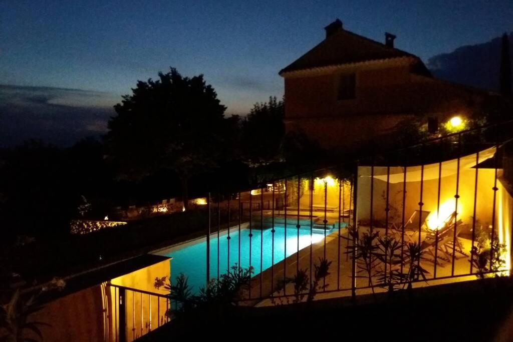 Вілла Bastide Au Milieu Des Vignes Et Des Oliviers Опс Екстер'єр фото