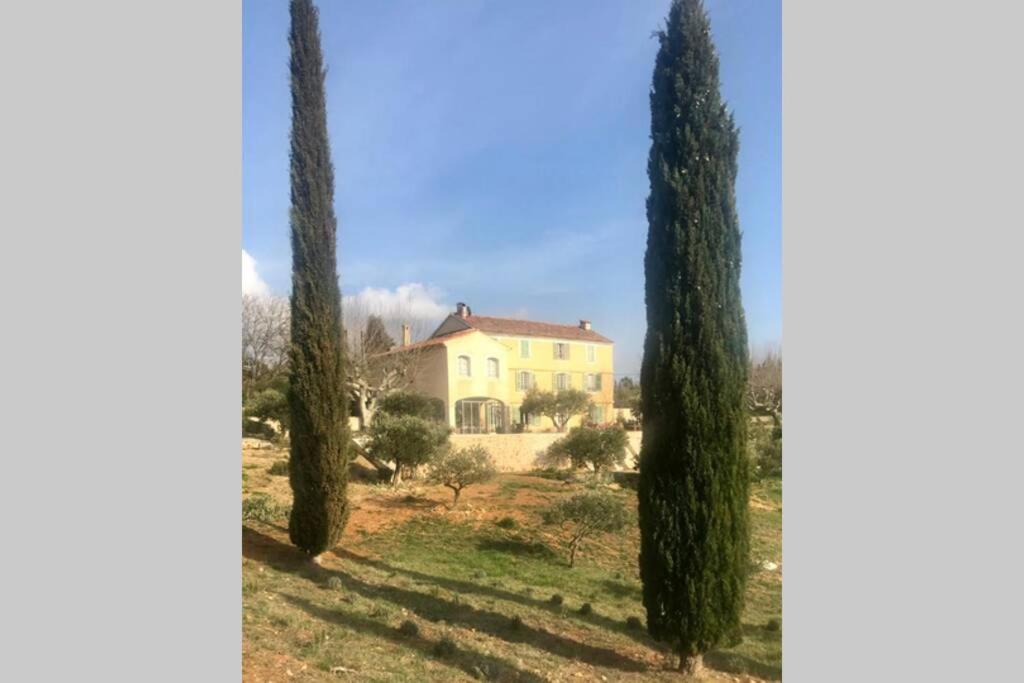 Вілла Bastide Au Milieu Des Vignes Et Des Oliviers Опс Екстер'єр фото